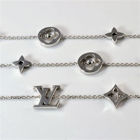 louis vuitton lock nexklace|Louis Vuitton monogram necklace.